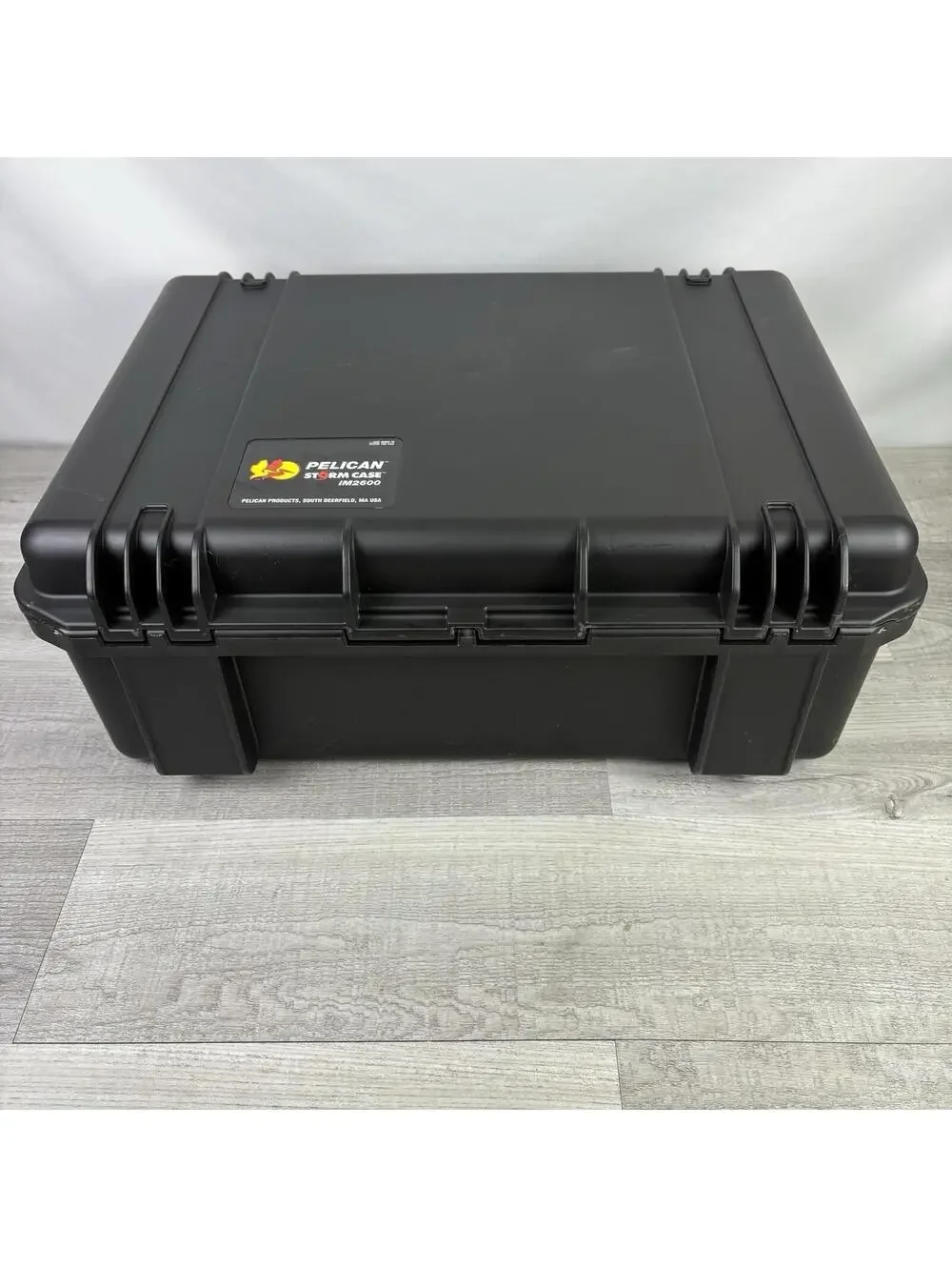 Pelican Storm iM2600 Black Hard Case w/ Custom Foam Insert - Brand New w/ Tags